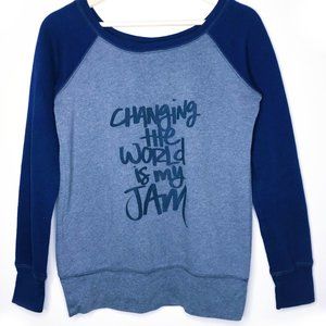 Changing the World Is My Jam Graphic Sweater